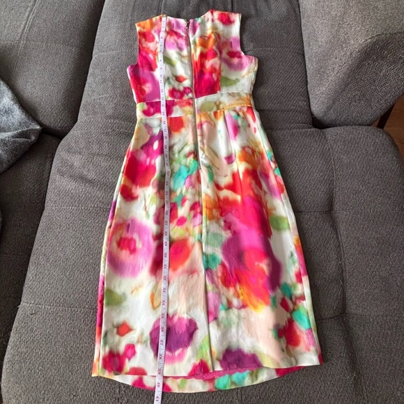 Kate Spade Sz 0 Floral Classy Dress Lined Designer - Picture 14 of 16